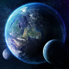 Planète Terre de l'espace Live icône