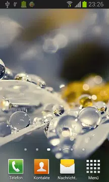 Screenshot 4 for Flowers in dew live wallpaper