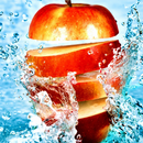 Fruits in water live wallpaper APK