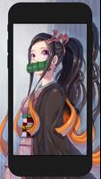 Anime Nezuko HD Wallpapers capture d'écran 3