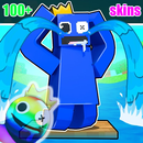 Rainbow Friend skin for roblox aplikacja