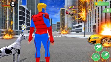 Flying Spider Superhero Games capture d'écran 1