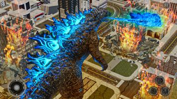 Kaiju Godzilla vs King Kong 3D capture d'écran 3