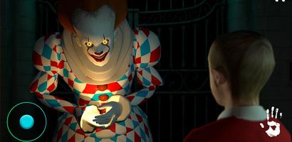 Tueur Clown horreur 3D Affiche