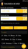 Calculadora de edad captura de pantalla 1