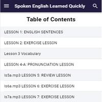 1 Schermata Spoken English Learned Quickly By Lynn Lundquist