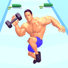 Fit Master Race: Gym Run 3D icône