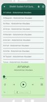 برنامه‌نما Sheikh Sudais Full Quran-MP3 عکس از صفحه