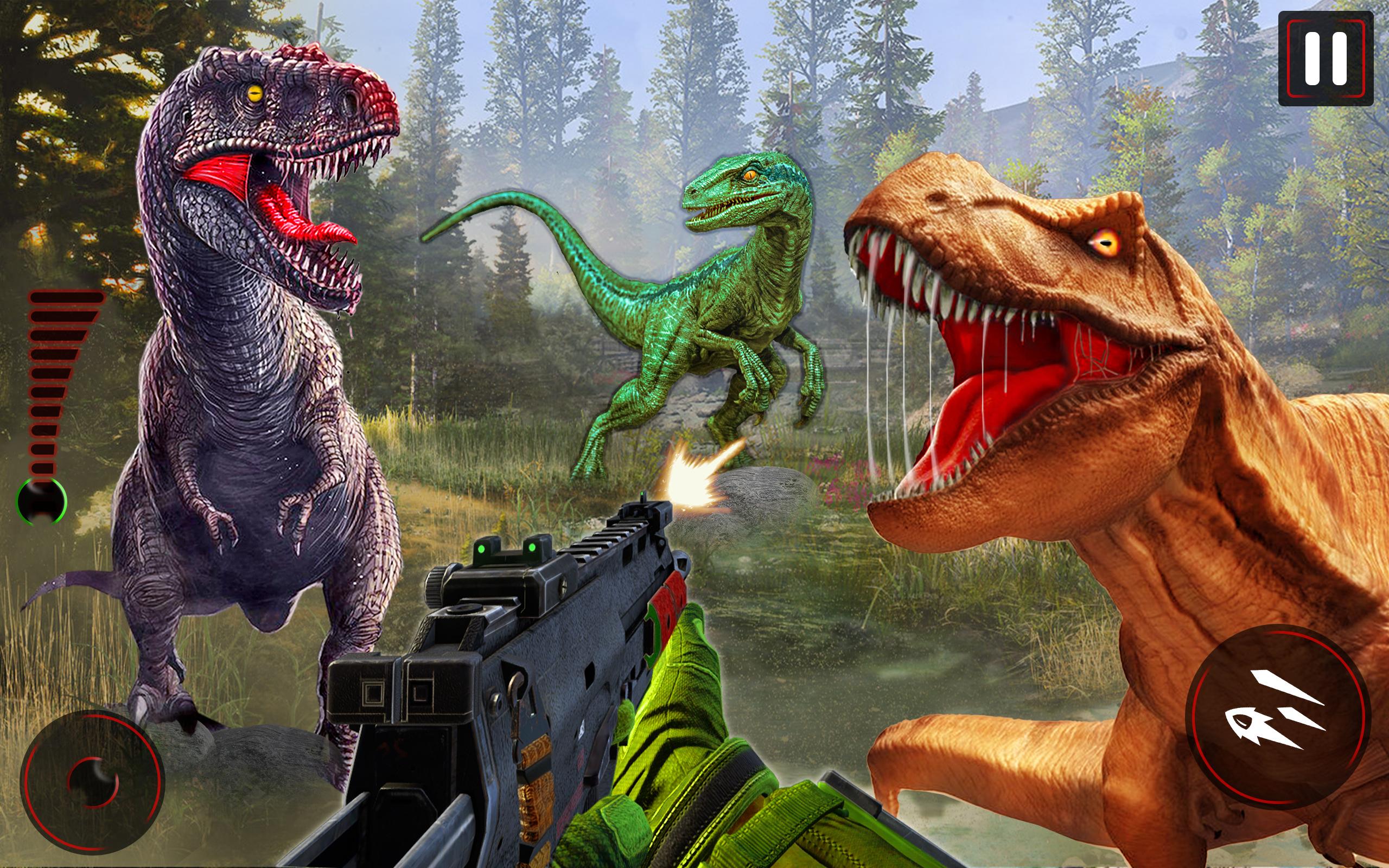 Взломанные игры про динозавров