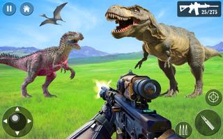 Wild Dinosaur Hunting Games 3D постер
