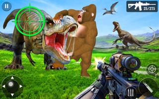 Wild Dinosaur Hunting Games 3D скриншот 2
