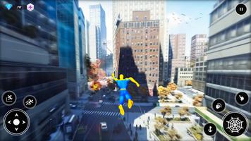 Spider Hero Miami Rope Hero скриншот 2