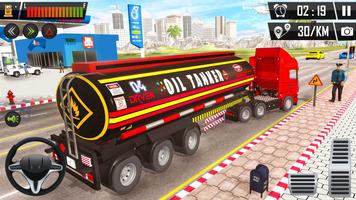 Oil Tanker: Truck Driving Game постер