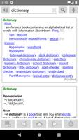 Fora Dictionary capture d'écran 1