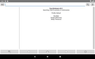 Fora Dictionary capture d'écran 3