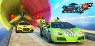 汽車特技賽車遊戲3d