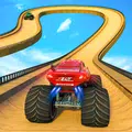 モンスタートラックメガランプスタントエクストリームスタントゲーム - Monster truck
