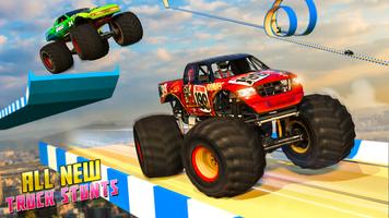 Monster Truck Stunts Car Games plakat