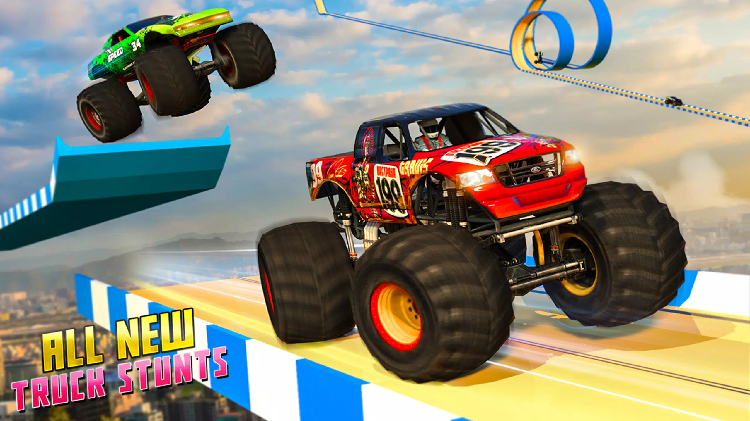 Download do APK de Monster Truck Mad Racing Game para Android