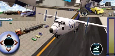 Cargo Airplane Simulator: Car Transporter Truck 3D
