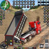Cargo Truck Driving Truck Game poster