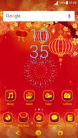 Happy new year - Xperia theme ảnh chụp màn hình 2