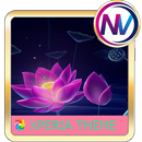 Lotus flower Xperia theme APK