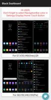 Black theme for LG G8 V50 V40  Affiche