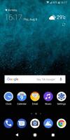 Pixel Black Theme for LG G8 V5 Affiche