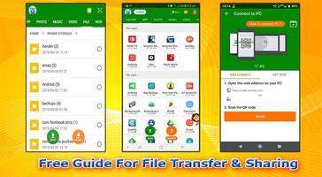 برنامه‌نما Free Guide For File Transfer & Sharing عکس از صفحه