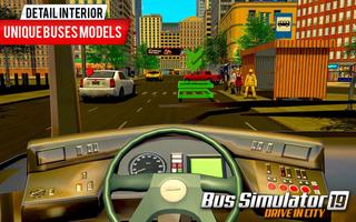 City Bus Driving Coach Games capture d'écran 2