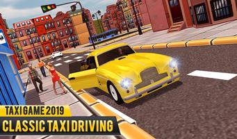 Crazy Taxi Driver: Taxi Games पोस्टर