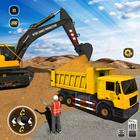 Real Construction Excavator 3D Zeichen