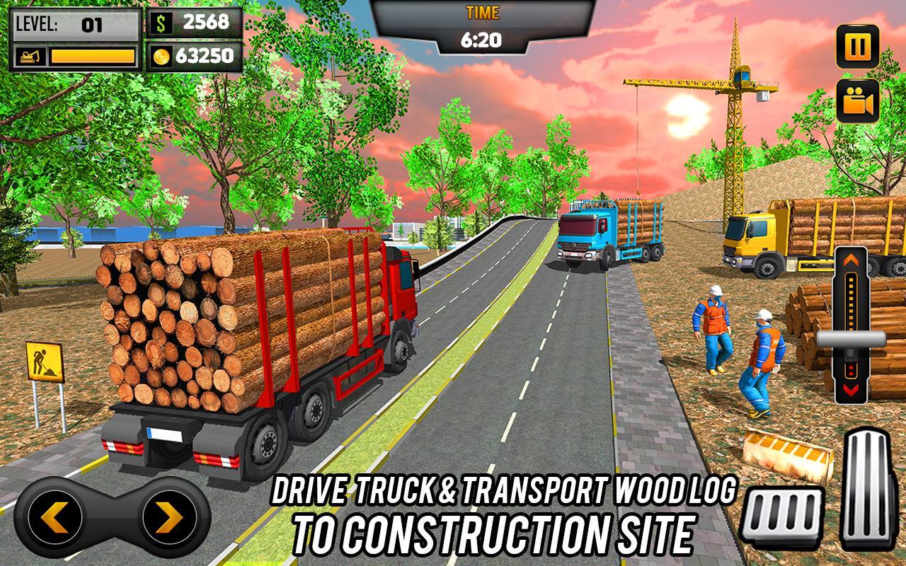 Android 用の 建設シミュレータ トラック運転無料ゲーム Apk をダウンロード