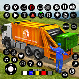 Stadt Müll Lastwagen Simulator Zeichen