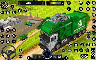 Offroad Garbage Truck Driving poster