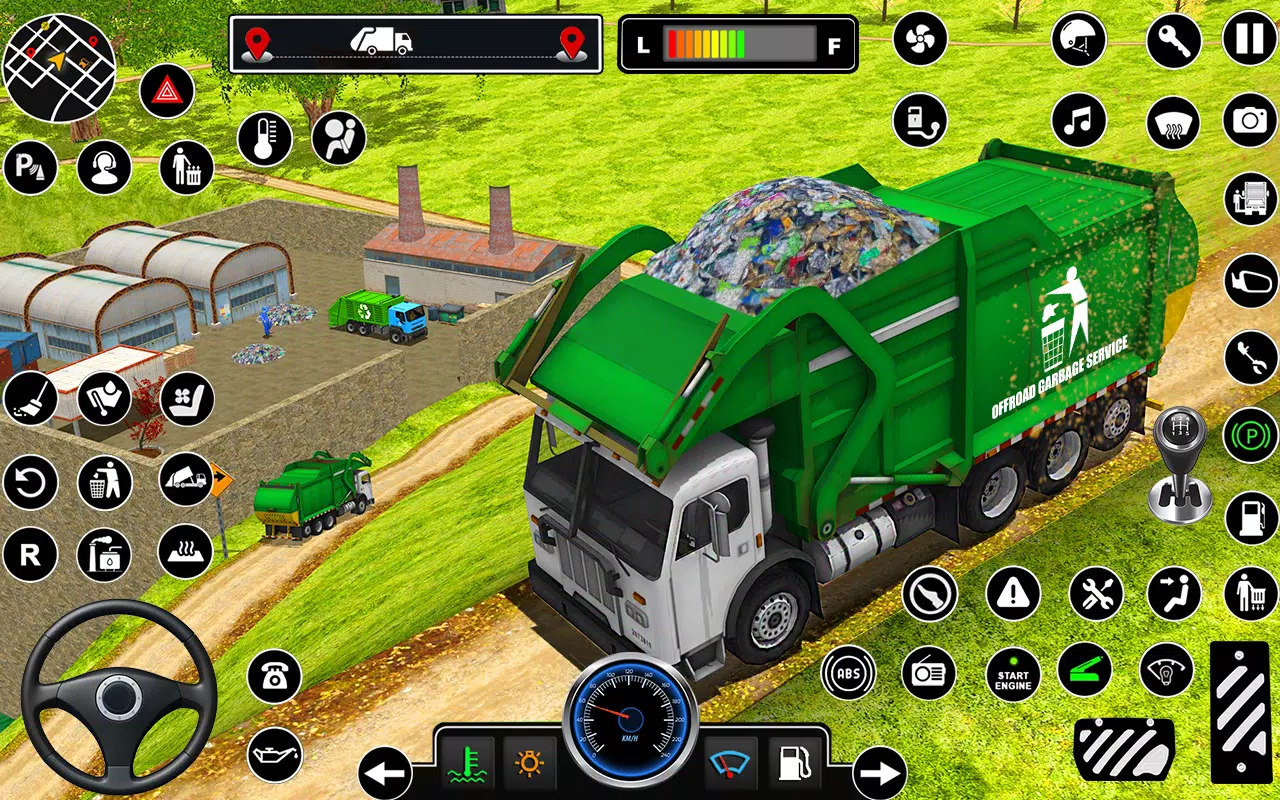 Jogo de estacionar carros da polícia em cima do caminhão, US Police City Car Transport Truck 3D, kid