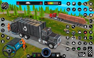 Offroad Garbage Truck Games 3D ảnh chụp màn hình 1