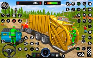 Basura Camión Planta Juegos 3D captura de pantalla 3