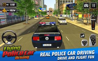 Flying Police Car Driving Game screenshot 1