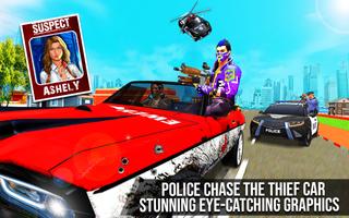 برنامه‌نما Flying Police Car Driving Game عکس از صفحه