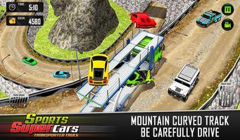 Crazy Car Game Transport Truck imagem de tela 3