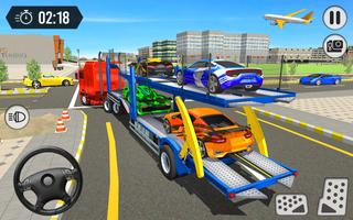 Crazy Car Game Transport Truck imagem de tela 2