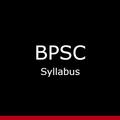 BPSC Syllabus 2023