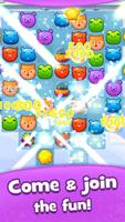 Monster Bit Emoji Blitz Match3 تصوير الشاشة 1