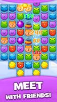 Monster Bit Emoji Blitz Match3 تصوير الشاشة 2