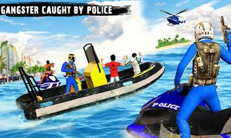 Police Jet Ski Chase Crime Sim ảnh chụp màn hình 3
