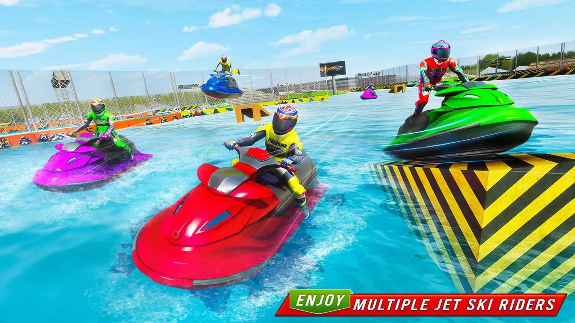 Doodle Speed Boat Stunt Race - Free Jet Ski Racing Game by 12
