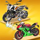 Merge Master Monster Bike Game APK