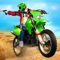 Bike racing stunts offroad dirt bike shooting game